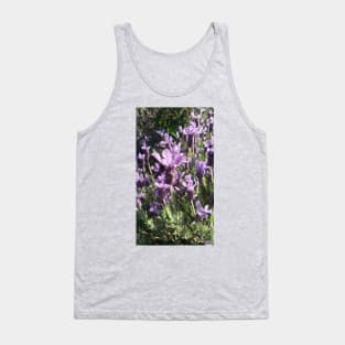 Lavender Flower Tank Top